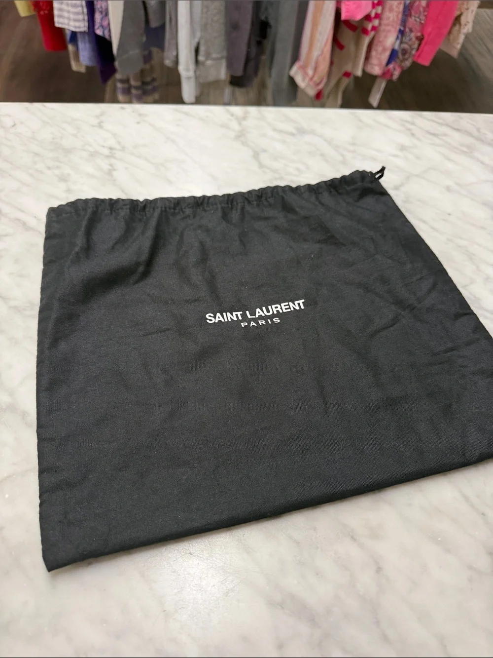 Saint Laurent Paris Black Sleeper Bag Storage Bag Closet Organizing